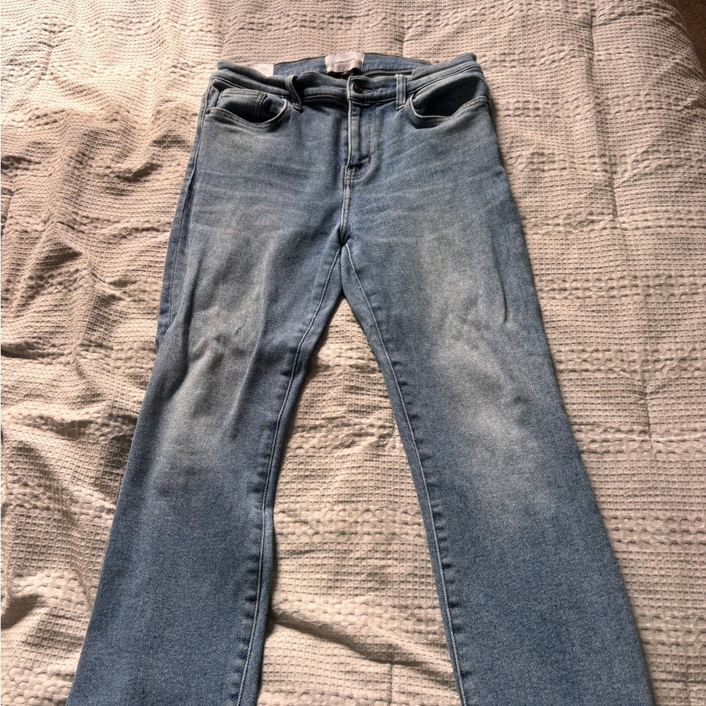 Current/Elliott Light Blue Flared Jeans